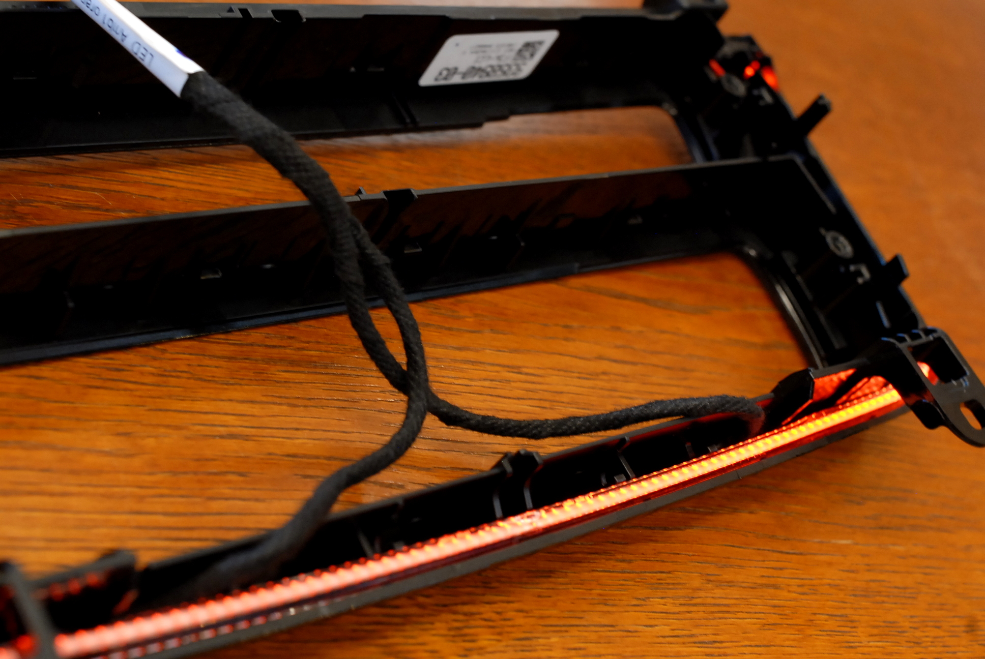 BMW 純正 LCI エアコンパネル Y字配線⑥